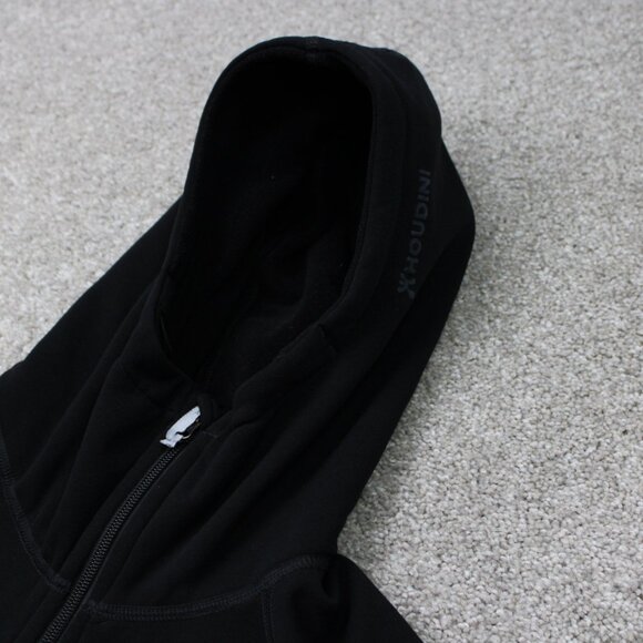 Houdini Hoodie Mens 2XL XXL Black M'S Power Houdi Full Zip Hooded Sweatshirt - Picture 6 of 16